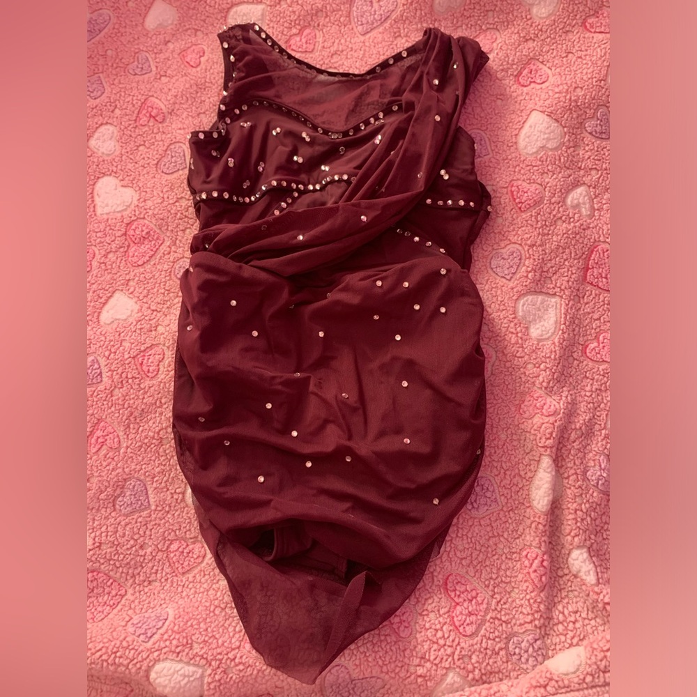 Balera dance competition costume. Beautifully rhinestoned.